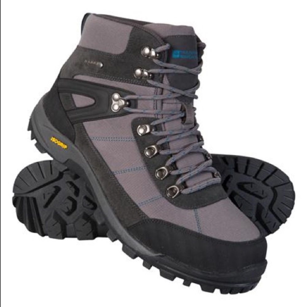 Storm Mens Waterproof IsoGrip Boots - Dark Grey